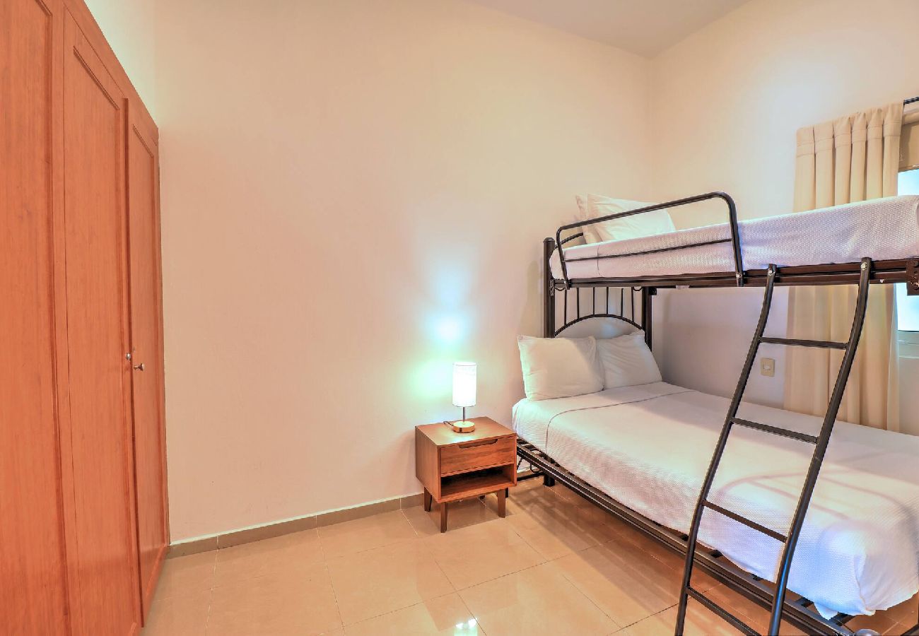 Departamento en Playa del Carmen - P101. Palmar del Sol 2Rec Vista a la calle.
