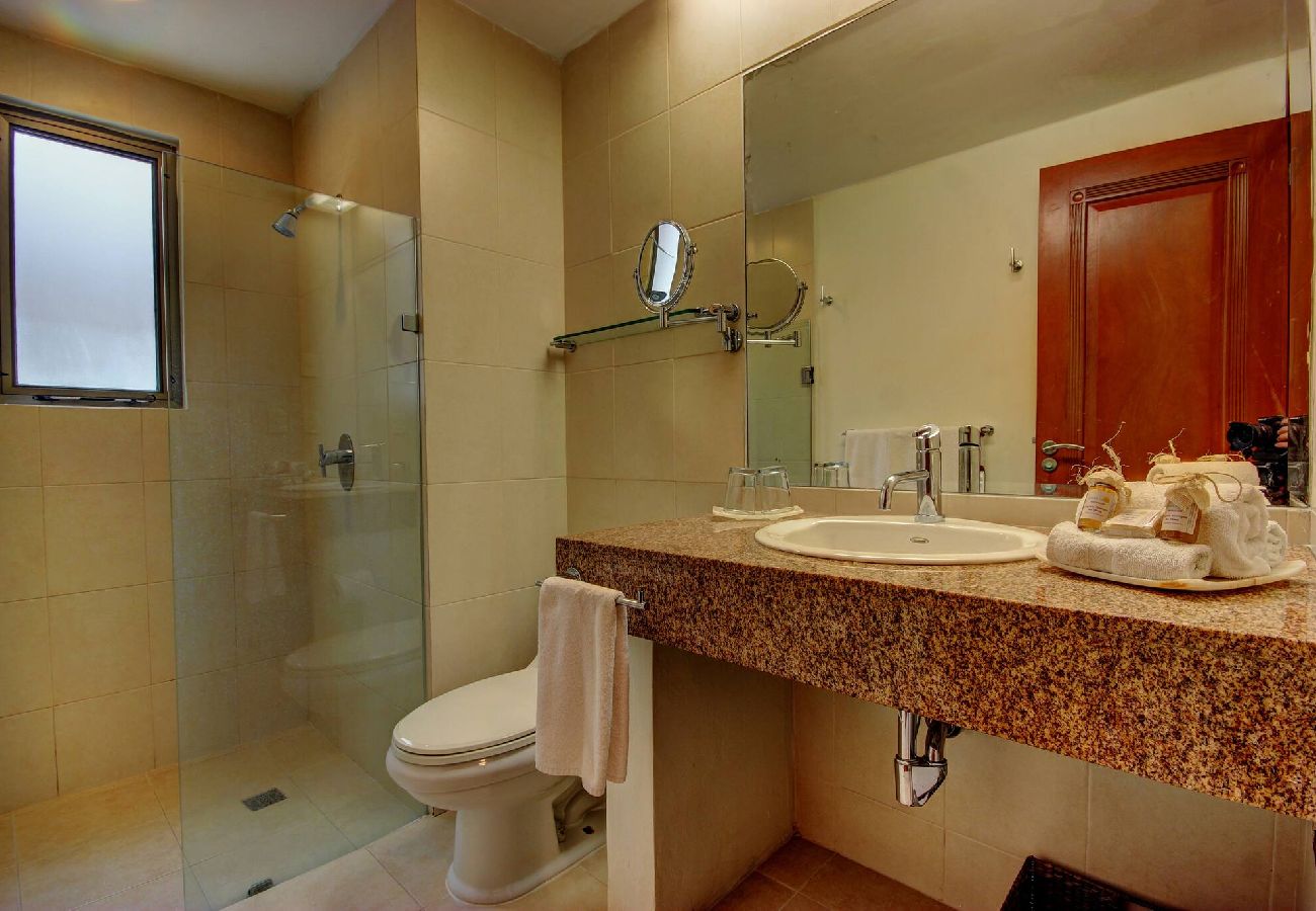 Apartahotel en Playa del Carmen - P308. Palmar del Sol Penthouse 2Rec Vista Jardin.