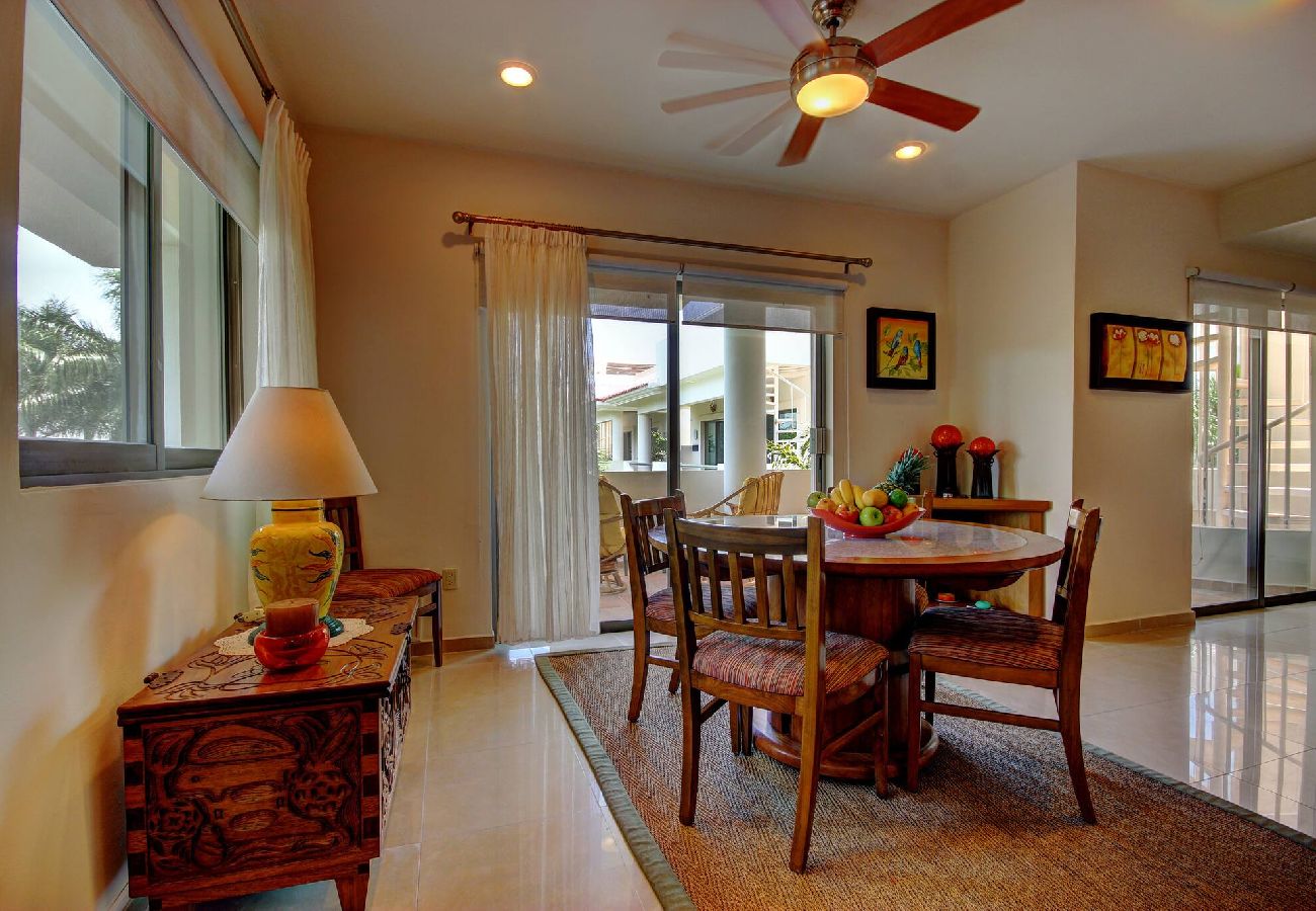 Apartahotel en Playa del Carmen - P308. Palmar del Sol Penthouse 2Rec Vista Jardin.