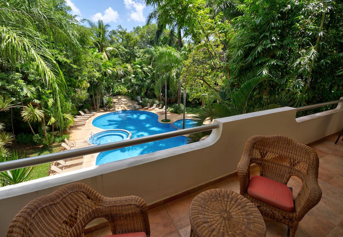 Departamento en Playa del Carmen - P202. Palmar del Sol 2Rec Vista Jardin.