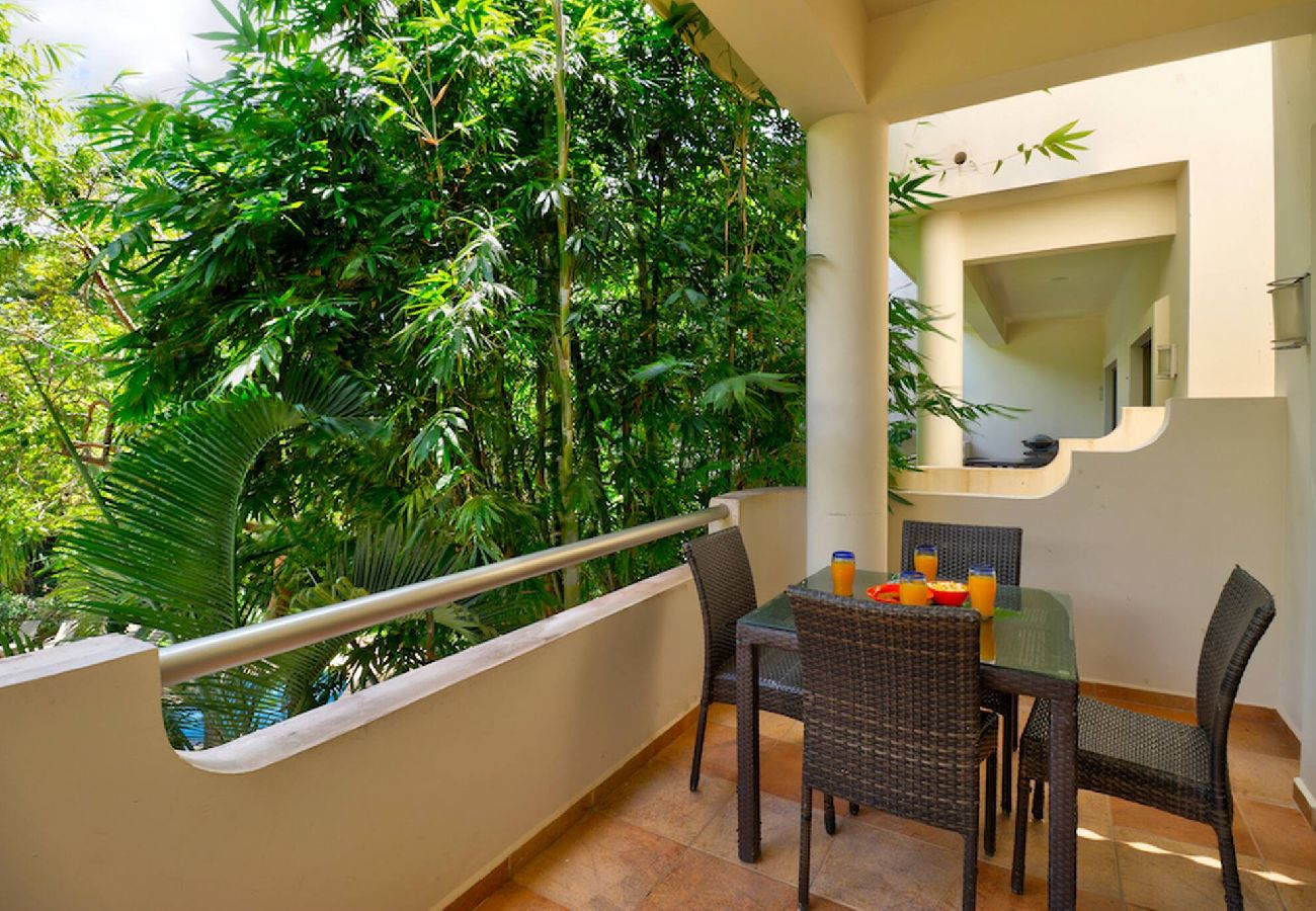 Departamento en Playa del Carmen - P202. Palmar del Sol 2Rec Vista Jardin.