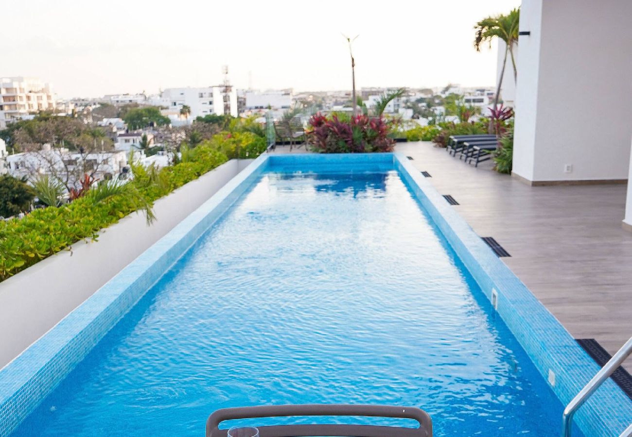 Estudio en Playa del Carmen - D314. Studio Sensai Downtown.