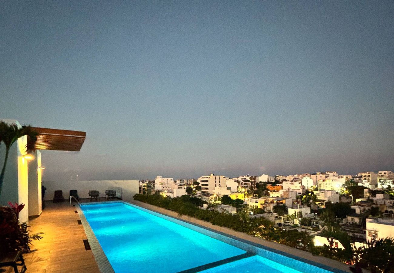 Estudio en Playa del Carmen - D314. Studio Sensai Downtown.