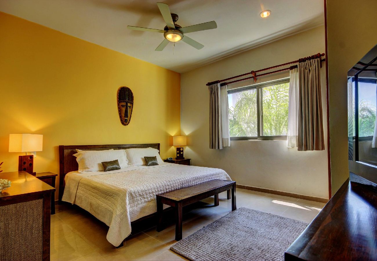 Departamento en Playa del Carmen - P306. Palmar del Sol Penthouse 2Rec Vista Interior