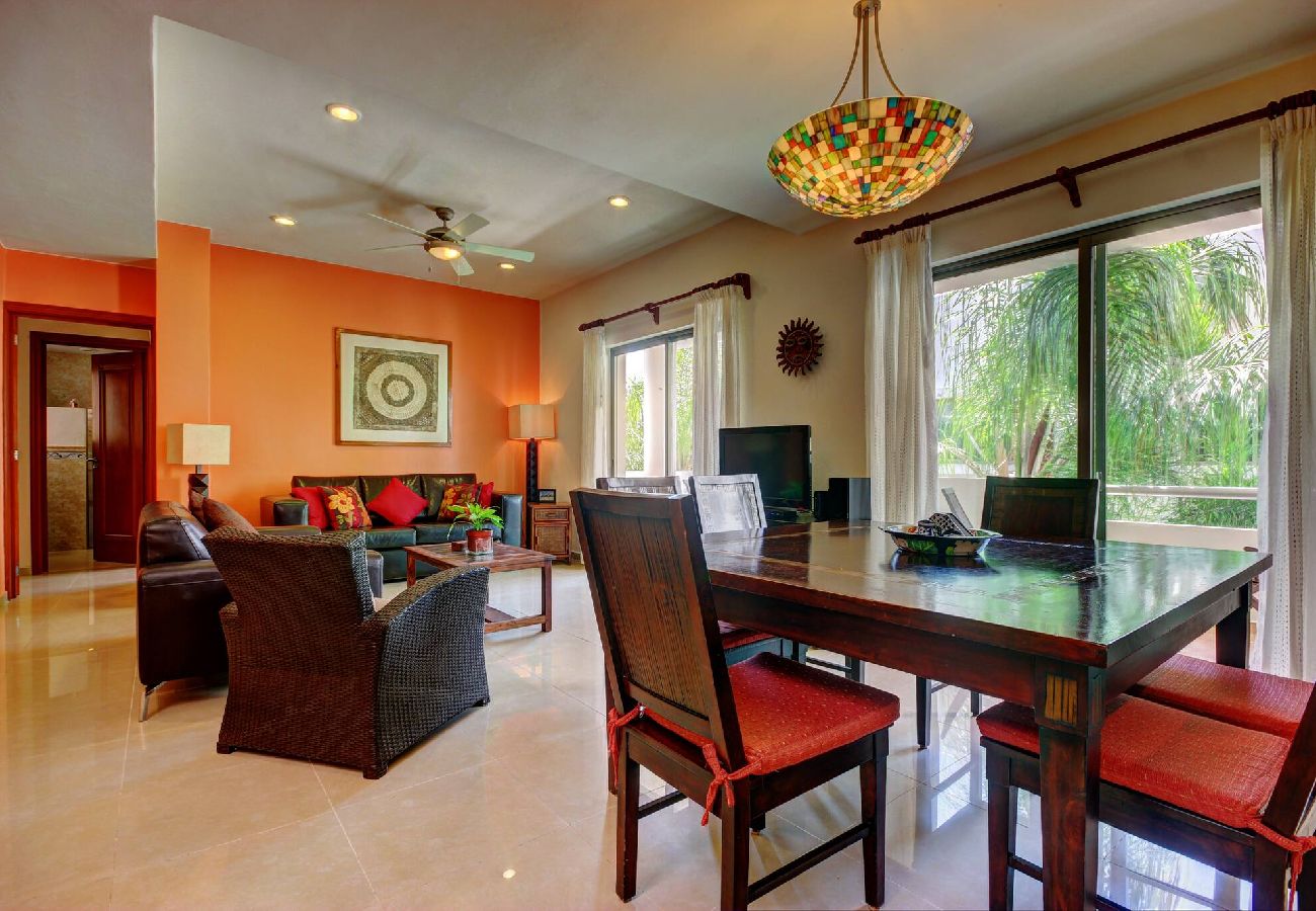 Departamento en Playa del Carmen - P306. Palmar del Sol Penthouse 2Rec Vista Interior