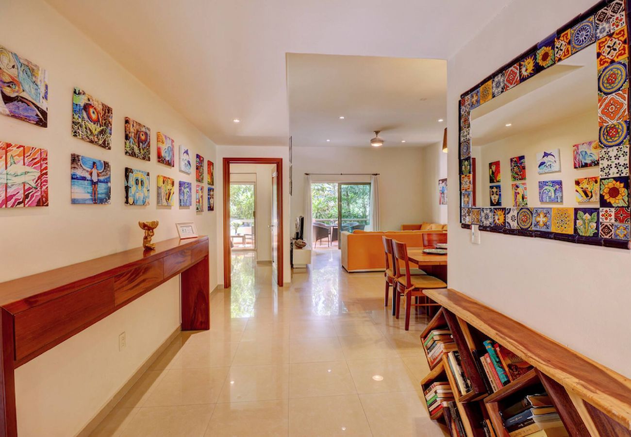 Departamento en Playa del Carmen - P103. Palmar del Sol 2Rec Vista Jardin.