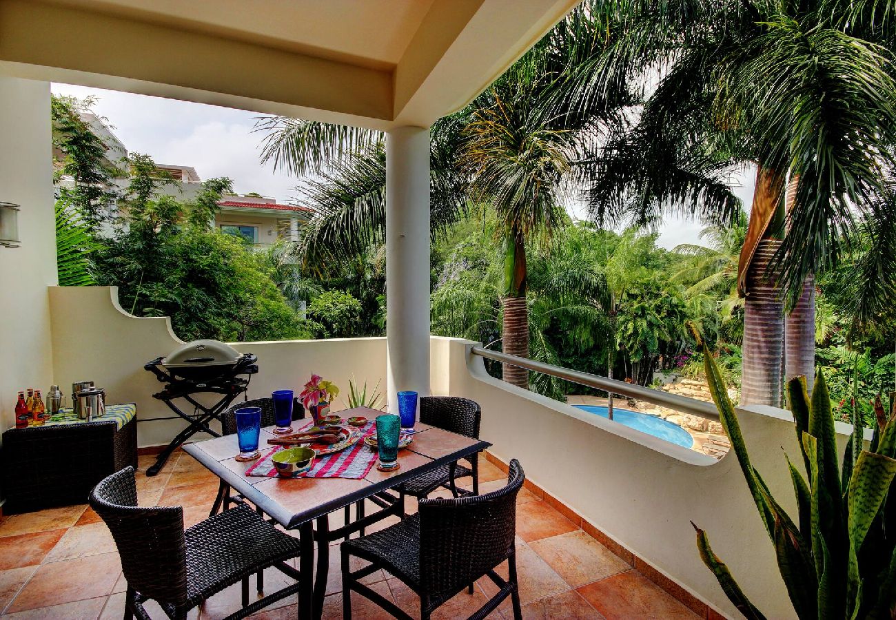 Departamento en Playa del Carmen - P204. Palmar del Sol 3Rec Vista Jardin.