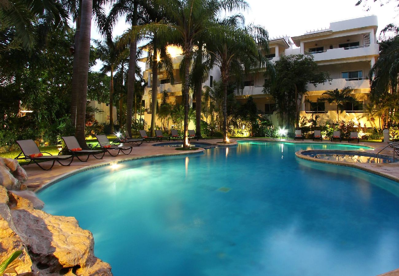 Departamento en Playa del Carmen - P204. Palmar del Sol 3Rec Vista Jardin.