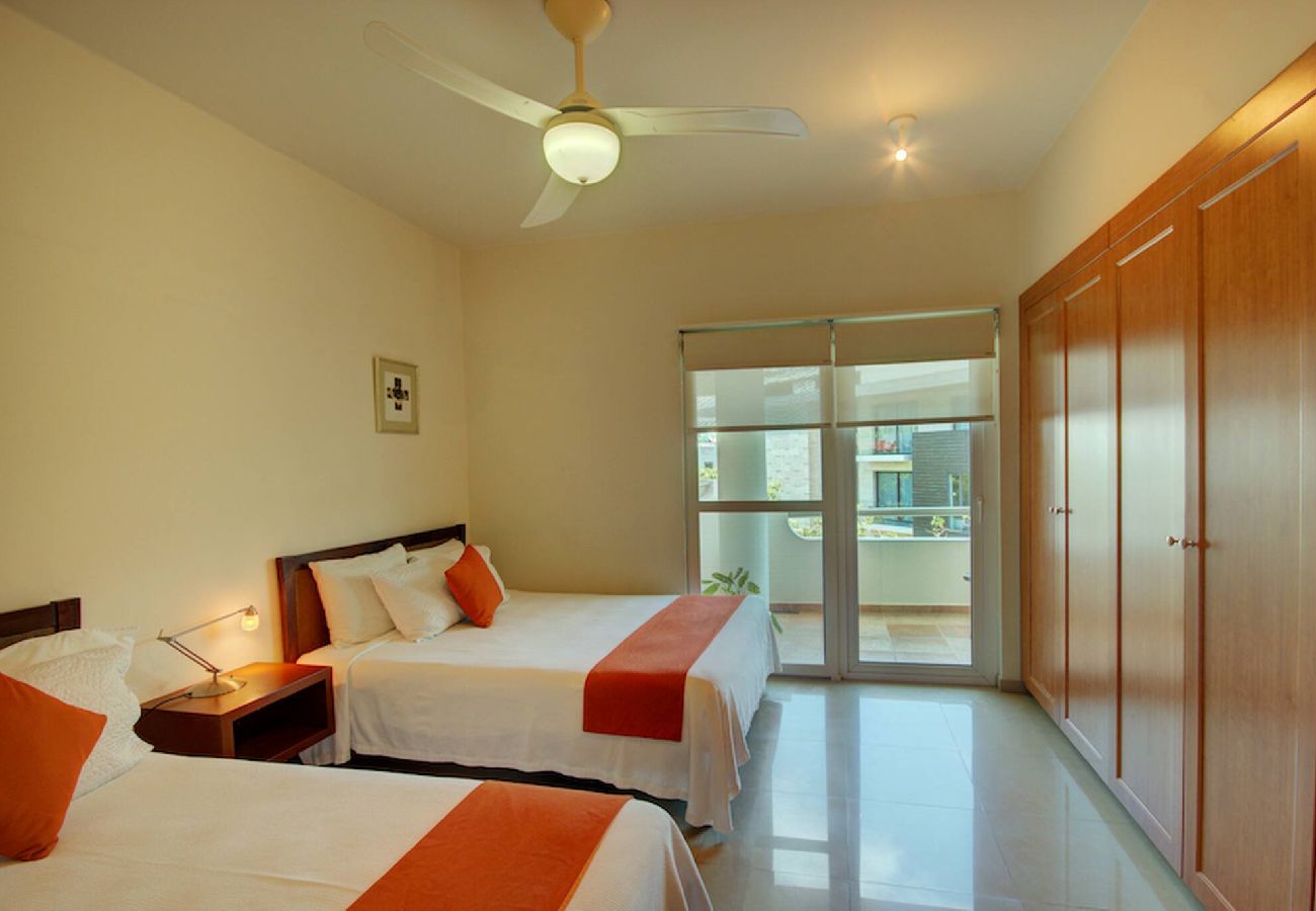 Departamento en Playa del Carmen - P301. Palmar del Sol Penthouse 3Rec Vista Calle.