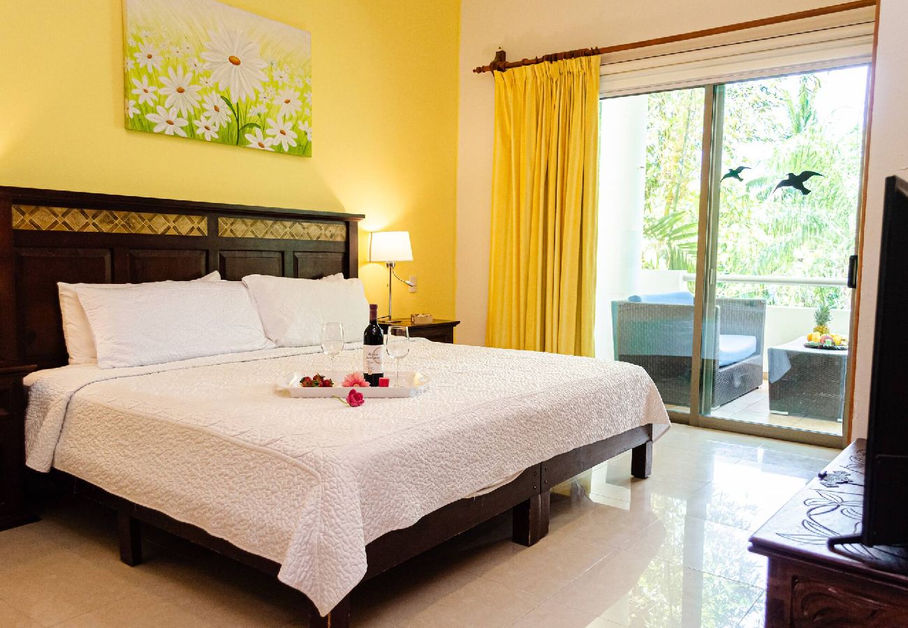 Departamento en Playa del Carmen - P203. Palmar del Sol 2Rec Vista Jardin.