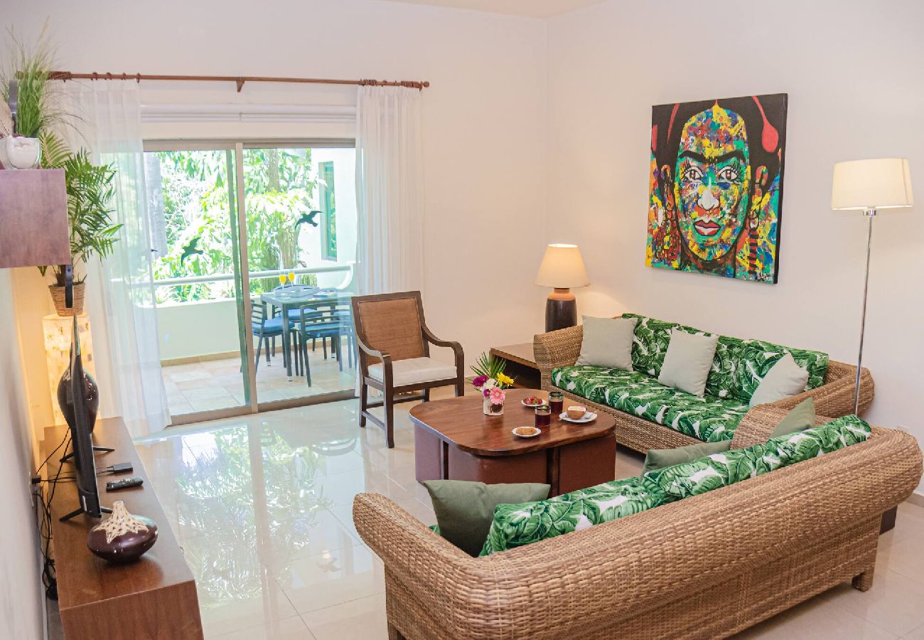 Departamento en Playa del Carmen - P203. Palmar del Sol 2Rec Vista Jardin.