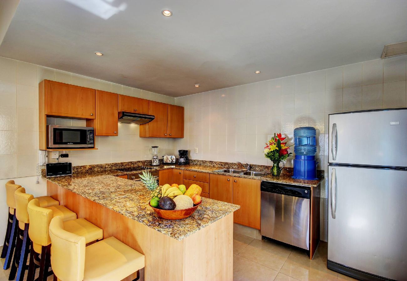 Departamento en Playa del Carmen - P307. Palmar del Sol Penthouse 2Rec Vista 5ta Ave.