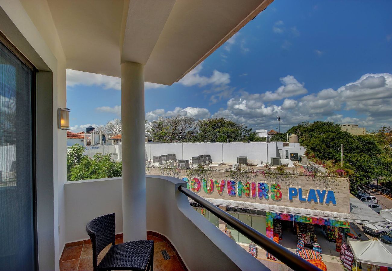 Departamento en Playa del Carmen - P307. Palmar del Sol Penthouse 2Rec Vista 5ta Ave.
