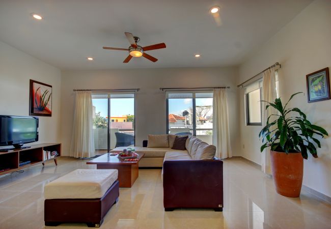 Departamento en Playa del Carmen - P207. Palmar del Sol 2 Rec Vista 5ta Avenida.