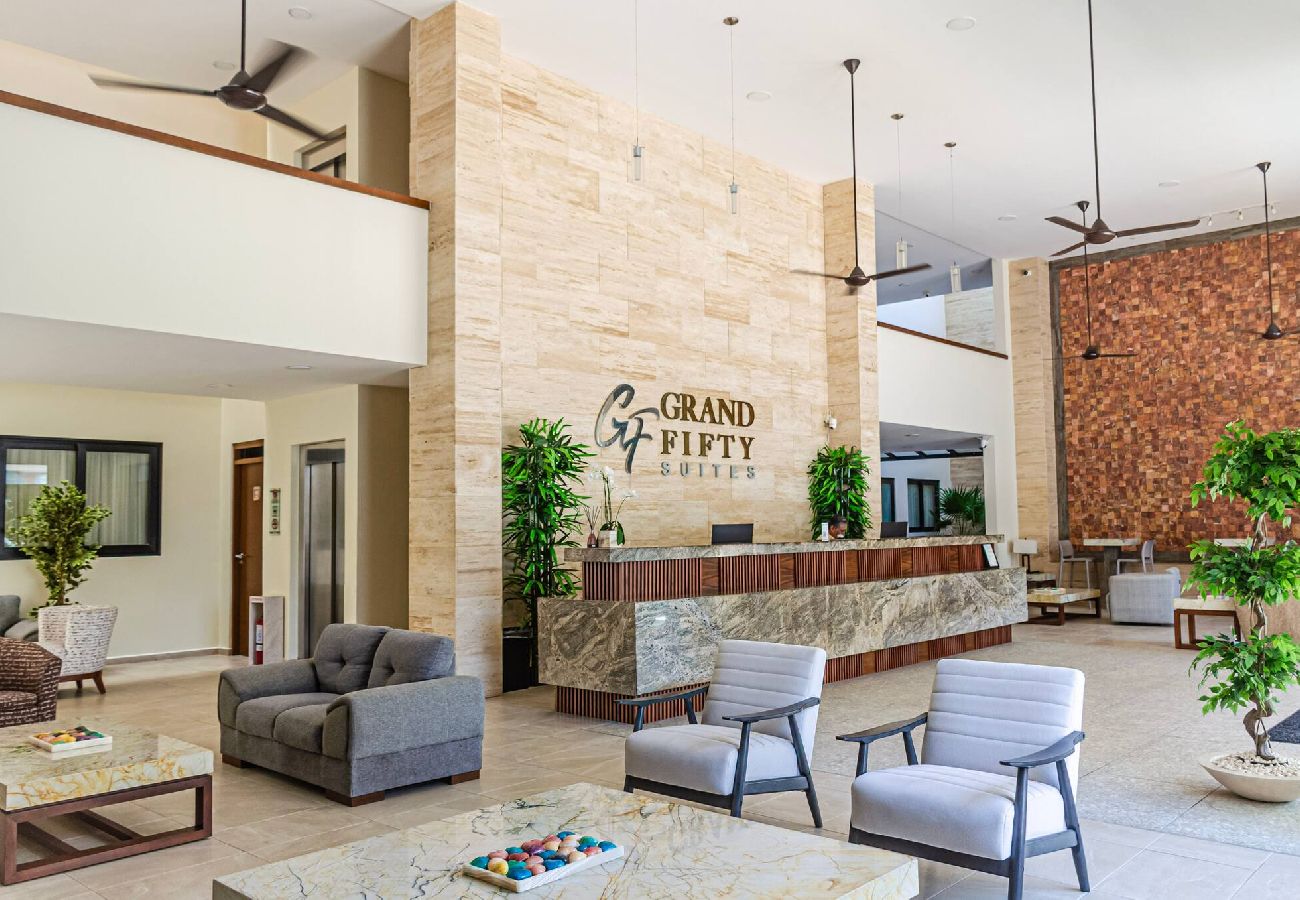 Estudio en Playa del Carmen - GR50. Studio Grand Fifty Suites.