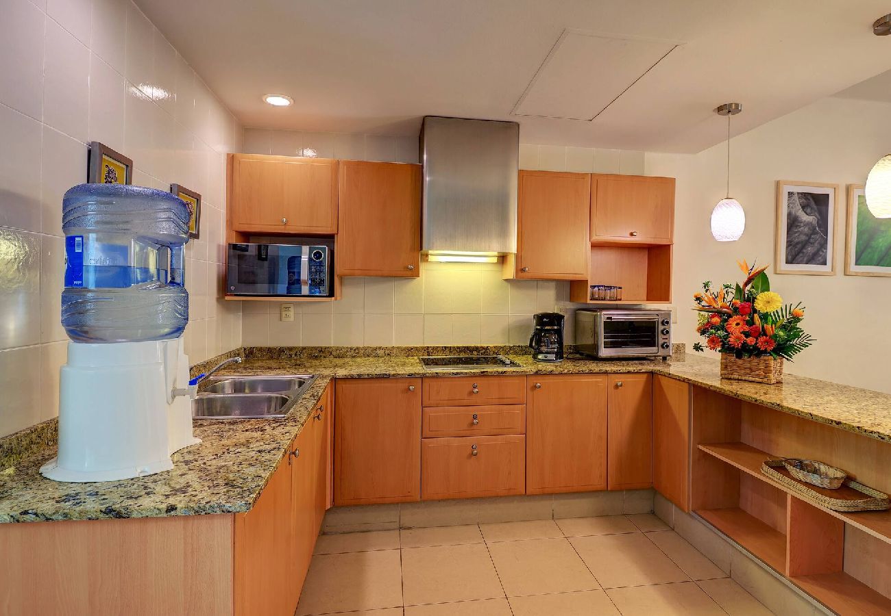 Apartahotel en Playa del Carmen - R102. Riviera Maya Suites 2Rec Vista Jardin.
