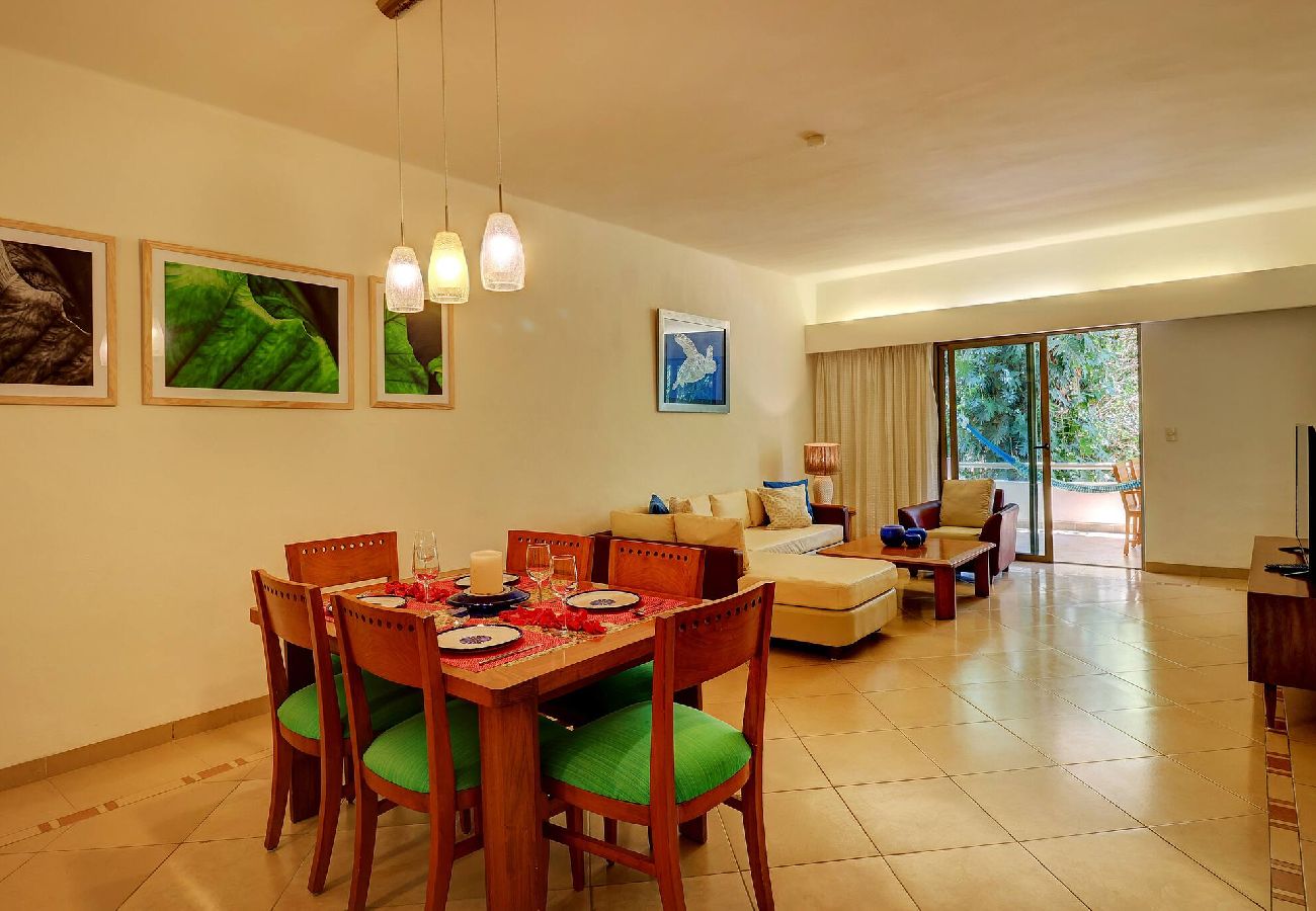 Apartahotel en Playa del Carmen - R102. Riviera Maya Suites 2Rec Vista Jardin.