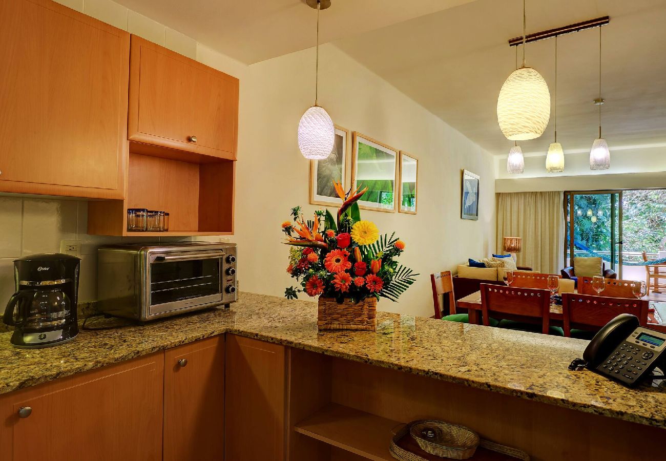 Apartahotel en Playa del Carmen - R102. Riviera Maya Suites 2Rec Vista Jardin.