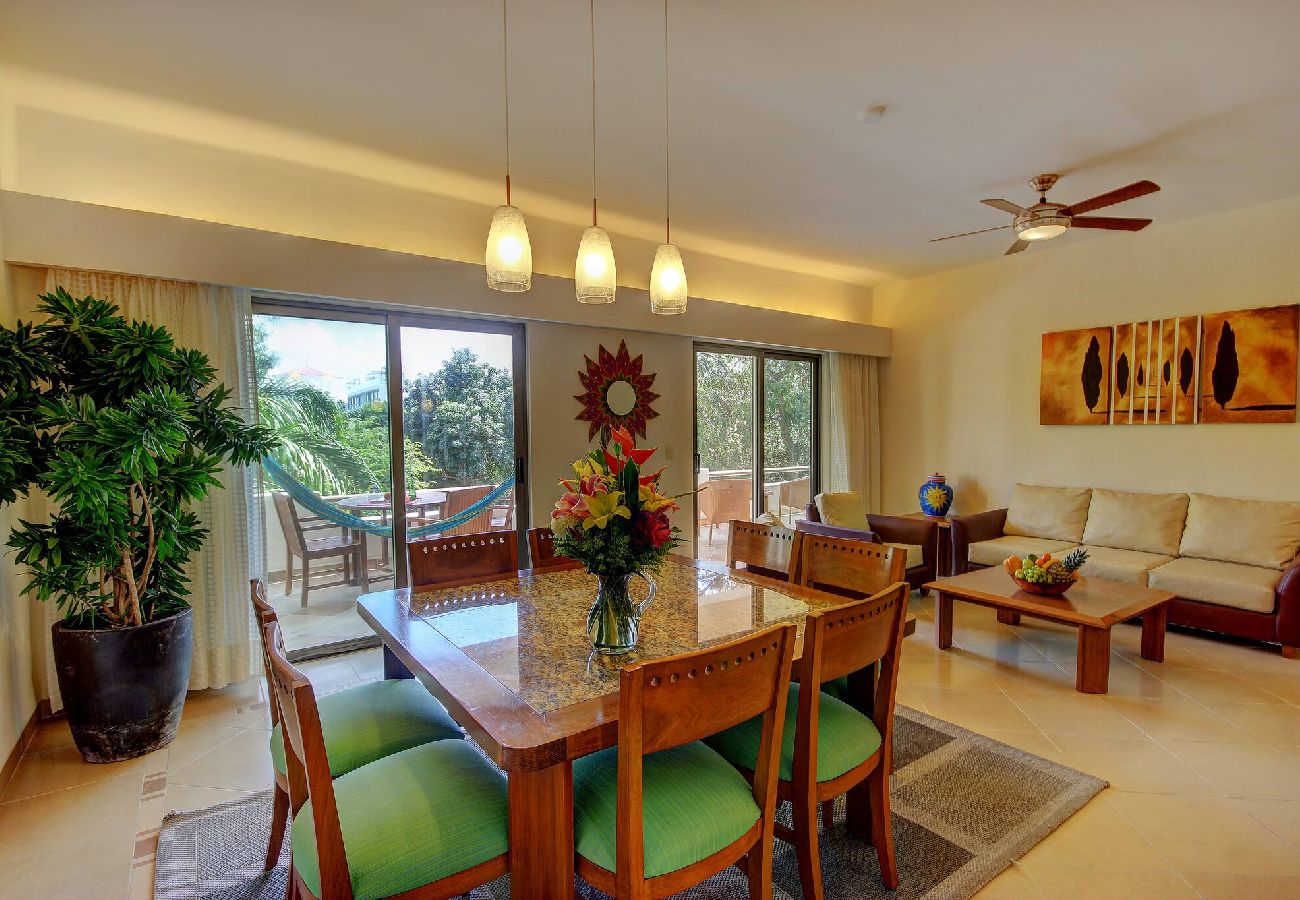Departamento en Playa del Carmen - R301. Riviera Maya Suites 3Rec Vista Jardin.