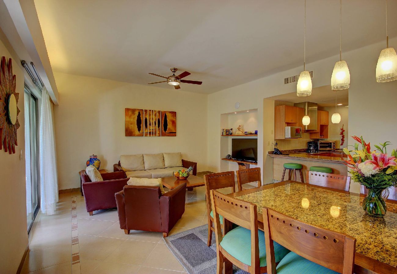 Departamento en Playa del Carmen - R301. Riviera Maya Suites 3Rec Vista Jardin.