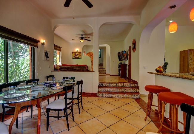Casa en Playa del Carmen - GV. Casa Villa  4Rec Vista Jardin
