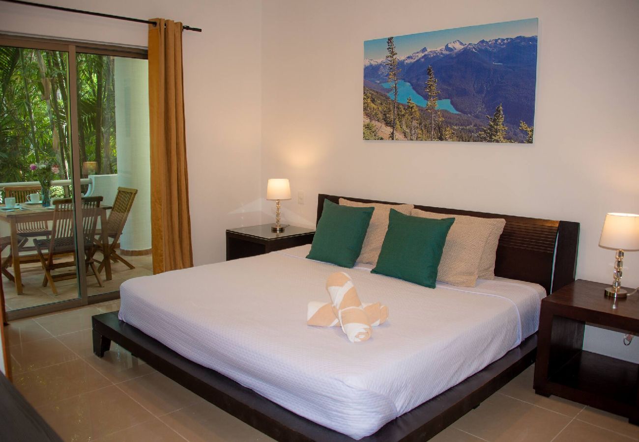 Apartahotel en Playa del Carmen - P102. Palmar del sol 1Rec Vista Jardin. 