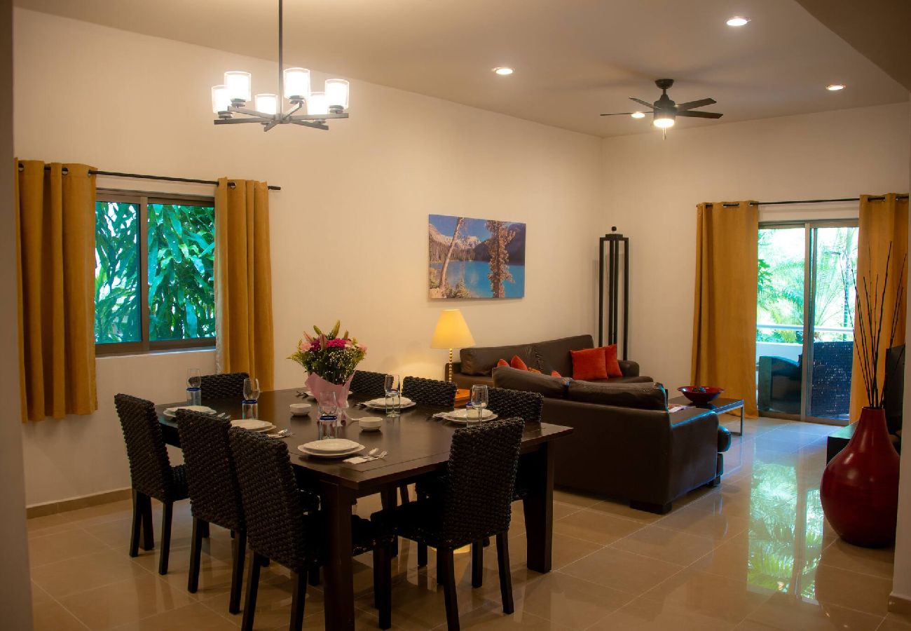 Apartahotel en Playa del Carmen - P102. Palmar del sol 1Rec Vista Jardin. 