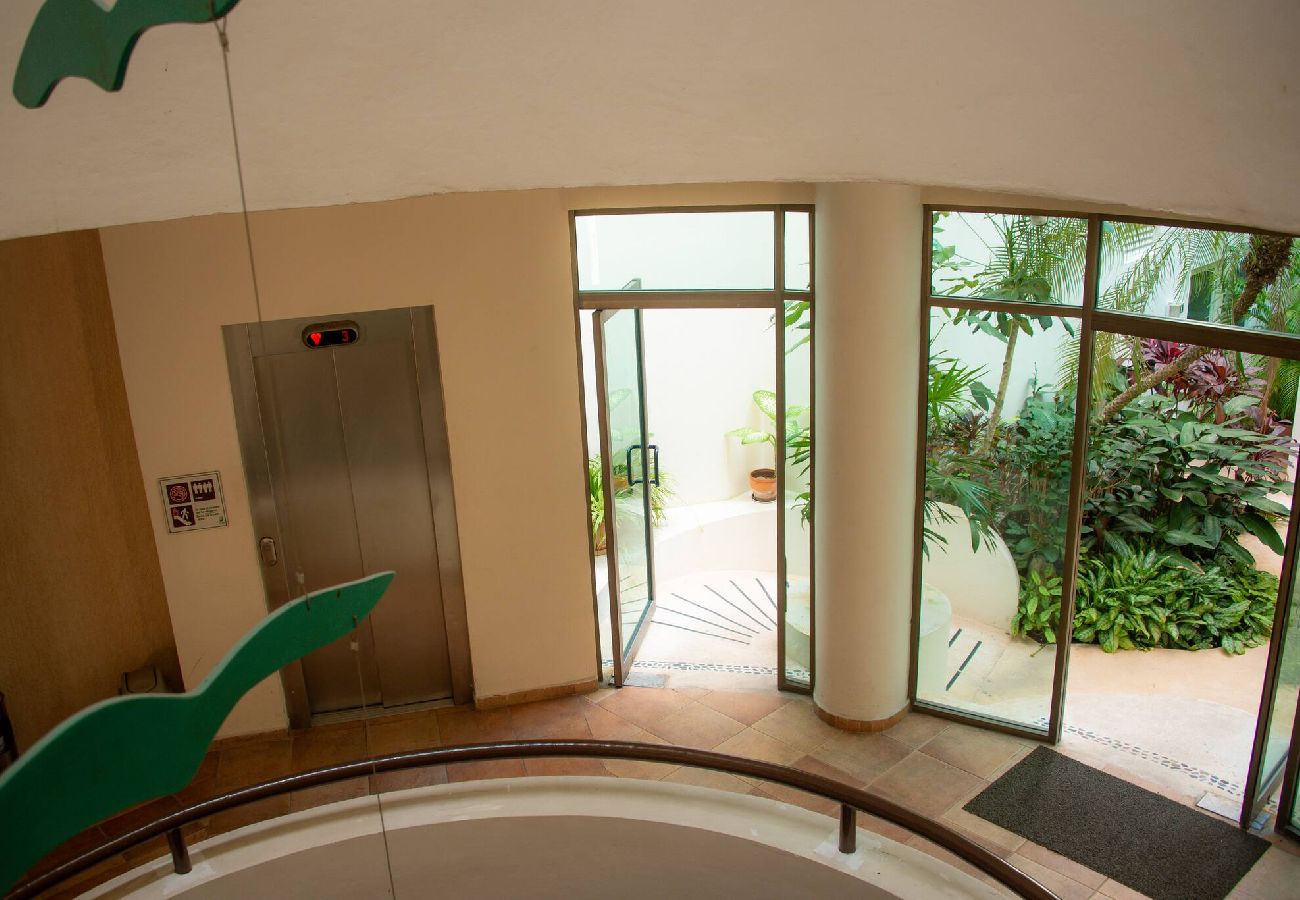 Apartahotel en Playa del Carmen - P102. Palmar del sol 1Rec Vista Jardin. 