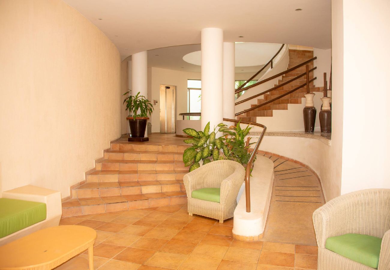 Apartahotel en Playa del Carmen - P102. Palmar del sol 1Rec Vista Jardin. 