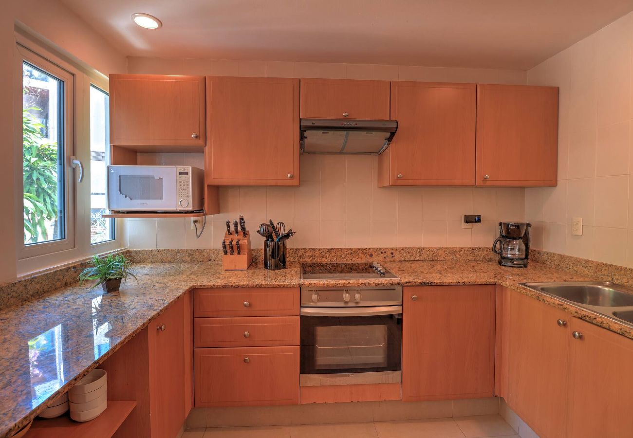 Apartment in Playa del Carmen - P101. Palmar del Sol 2Rec Vista a la calle.