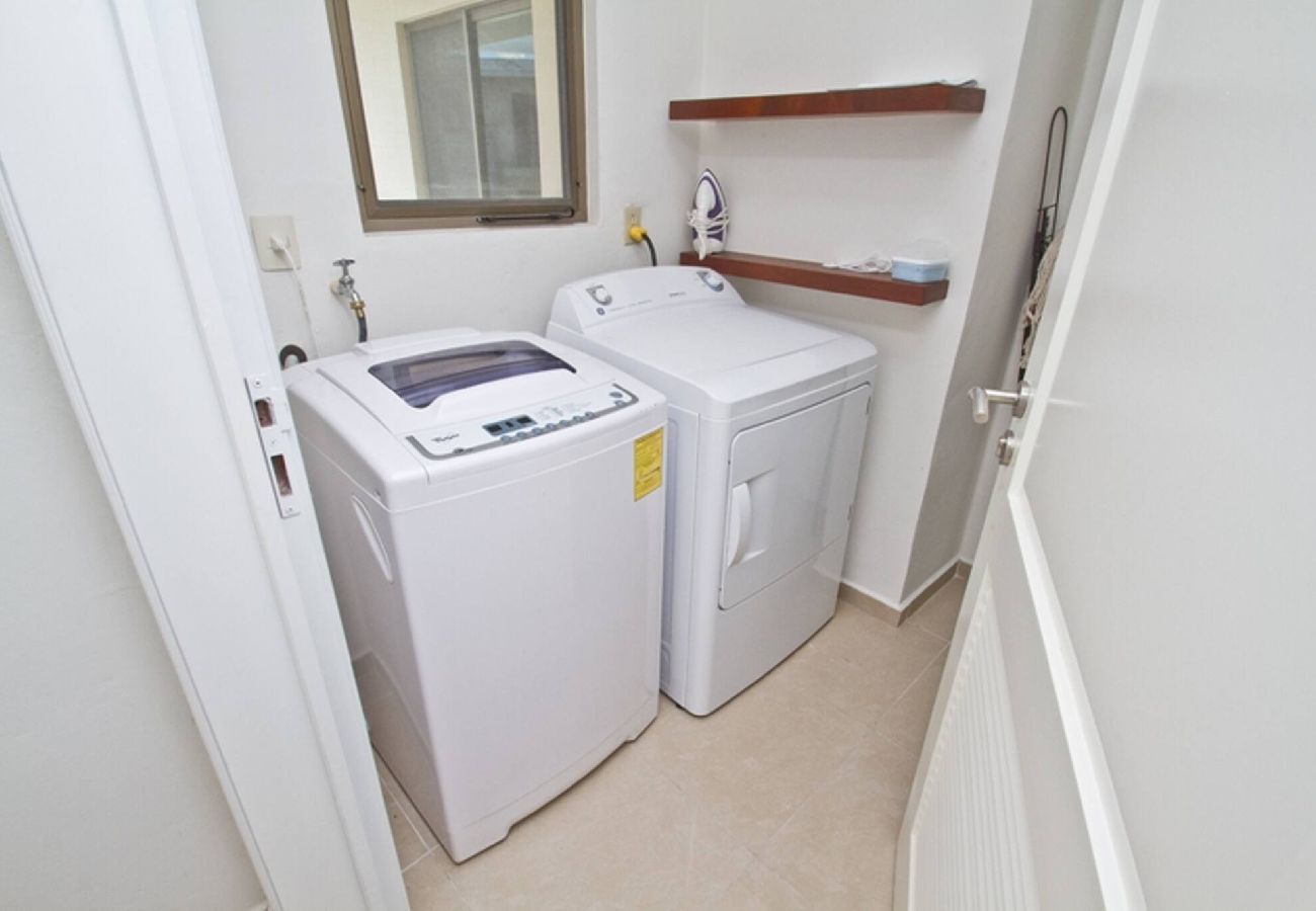 Apartment in Playa del Carmen - P304. Palmar del Sol Penthouse 3Rec Vista Jardin.