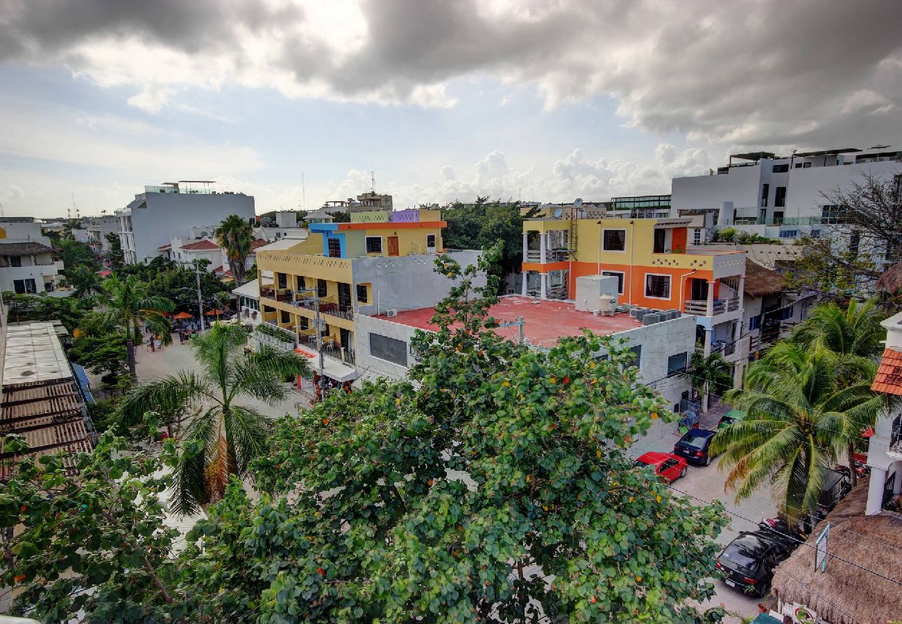 Apartment in Playa del Carmen - P305. Palmar del Sol Penthouse 2Rec Vista 5ta Ave.