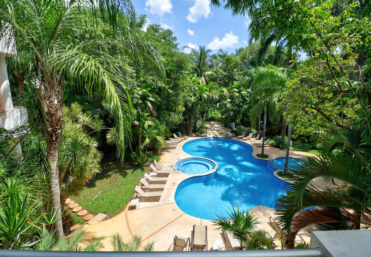 Apartment in Playa del Carmen - P202. Palmar del Sol 2Rec Vista Jardin.