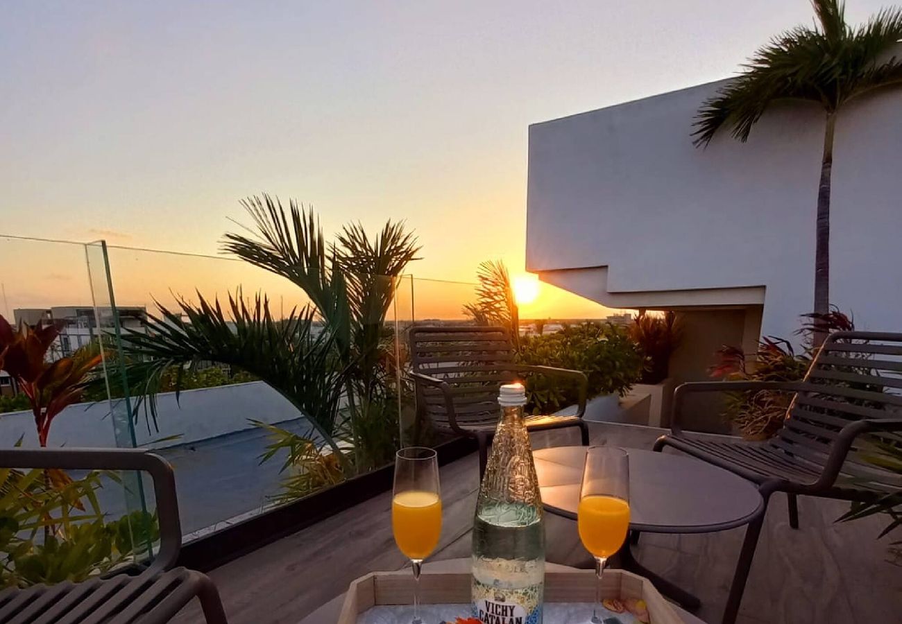 Studio in Playa del Carmen - D314. Studio Sensai Downtown.