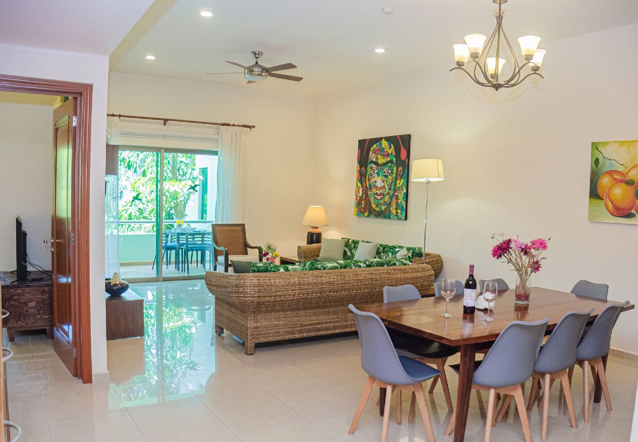 Apartment in Playa del Carmen - P203. Palmar del Sol 2Rec Vista Jardin.