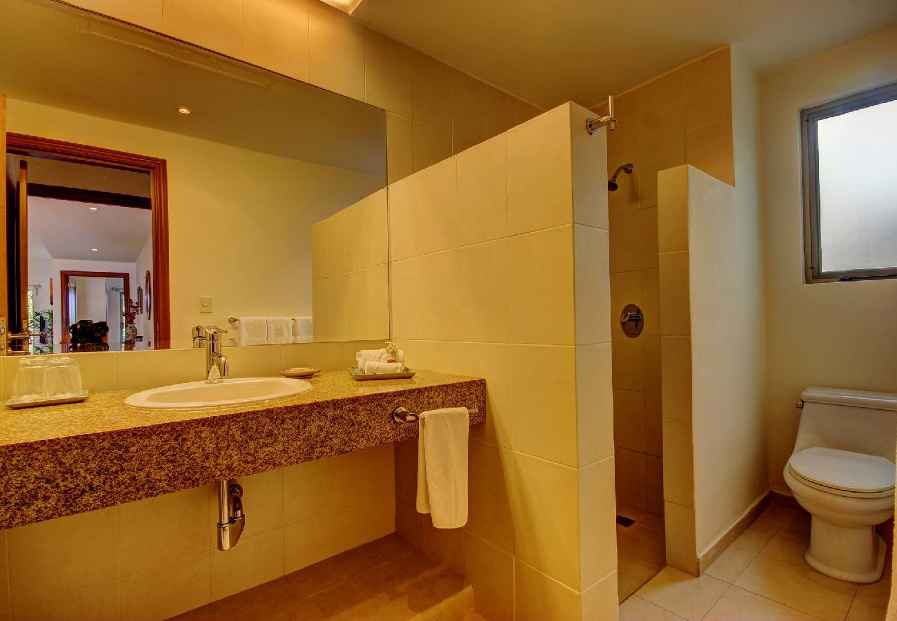 Apartment in Playa del Carmen - P303. Palmar del Sol Penthouse 2Rec Vista jardin.