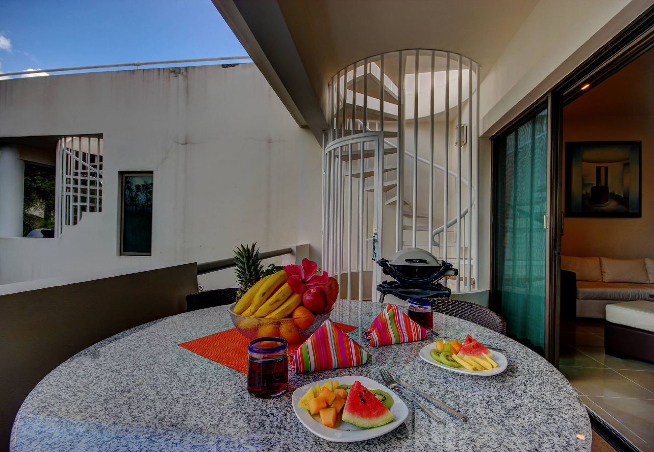 Apartment in Playa del Carmen - P303. Palmar del Sol Penthouse 2Rec Vista jardin.