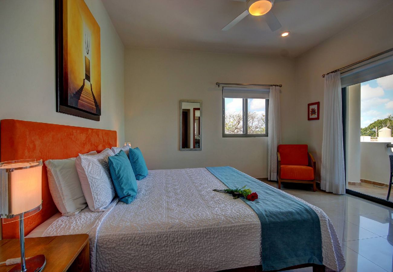 Apartment in Playa del Carmen - P307. Palmar del Sol Penthouse 2Rec Vista 5ta Ave.