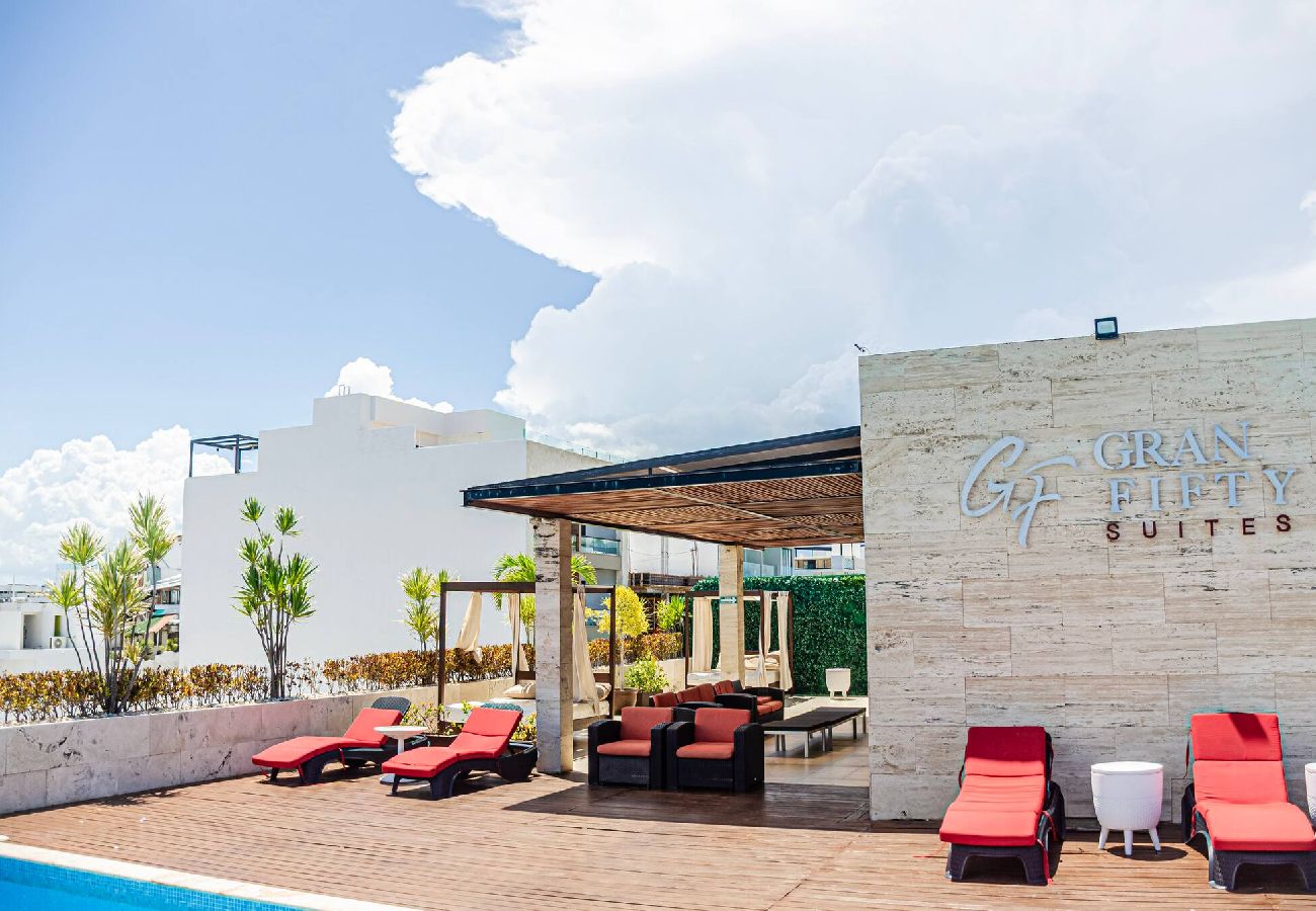 Studio in Playa del Carmen - GR50. Studio Grand Fifty Suites.