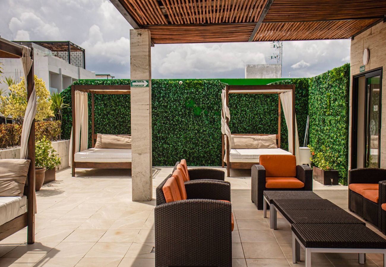 Studio in Playa del Carmen - GR50. Studio Grand Fifty Suites.