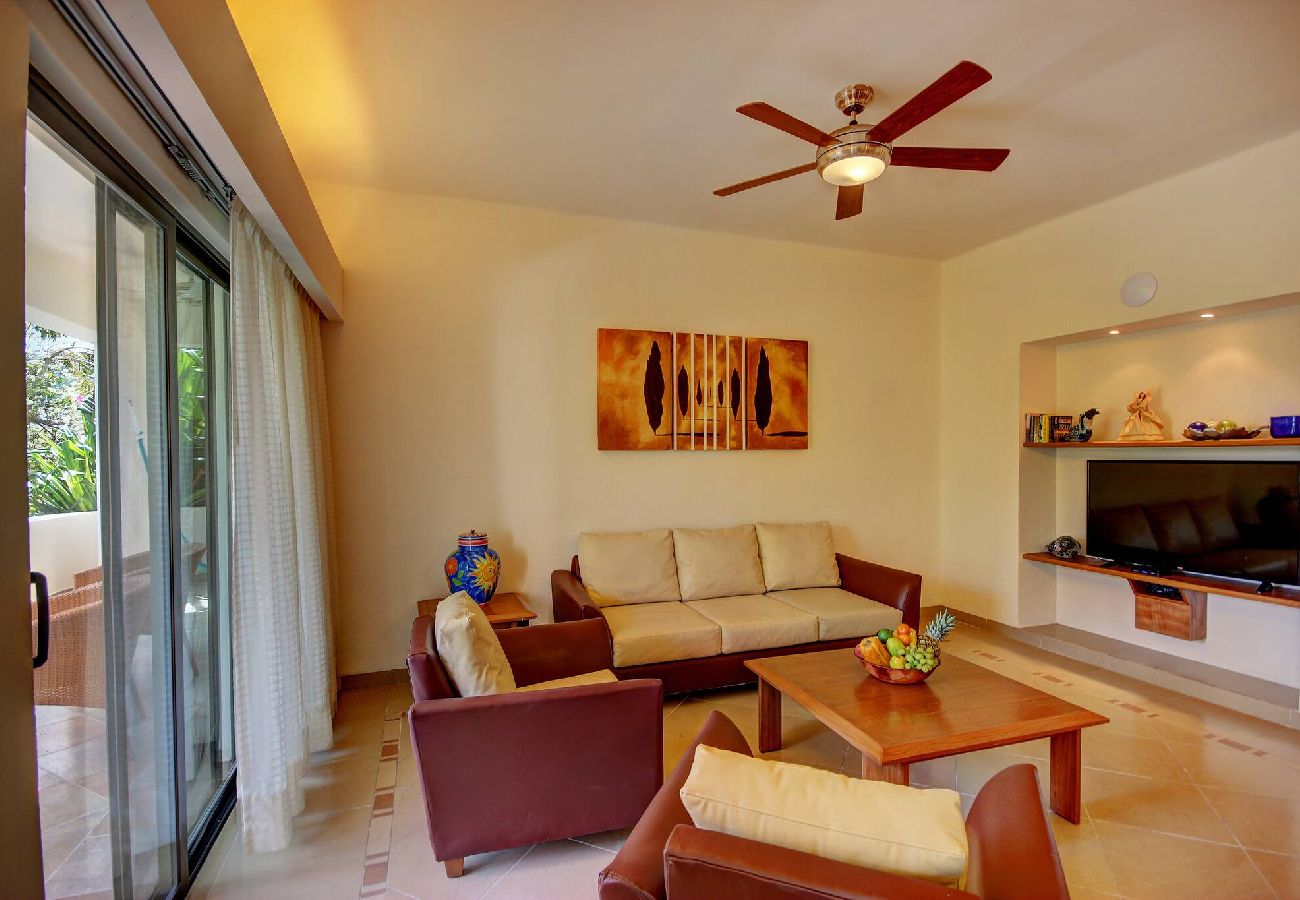 Apartment in Playa del Carmen - R301. Riviera Maya Suites 3Rec Vista Jardin.