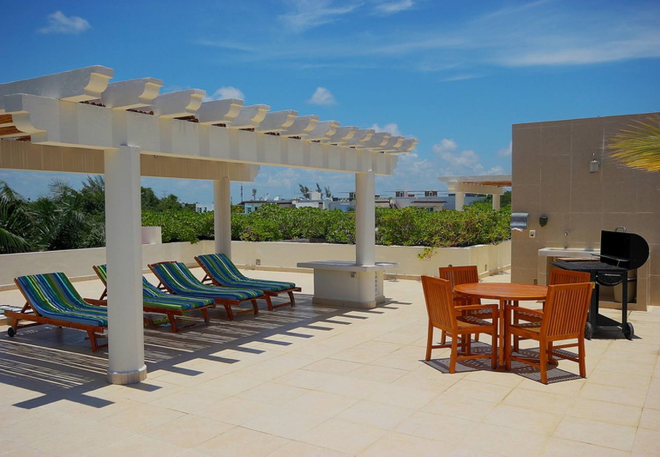 Apartment in Playa del Carmen - R301. Riviera Maya Suites 3Rec Vista Jardin.