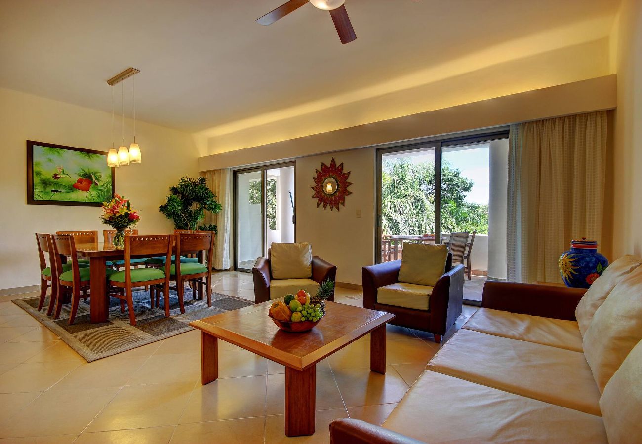 Apartment in Playa del Carmen - R301. Riviera Maya Suites 3Rec Vista Jardin.