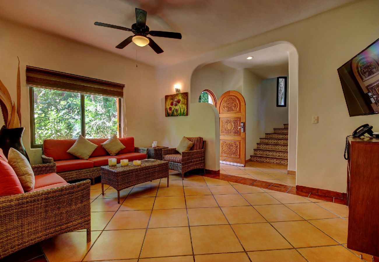 House in Playa del Carmen - GV. Casa Villa  4Rec Vista Jardin