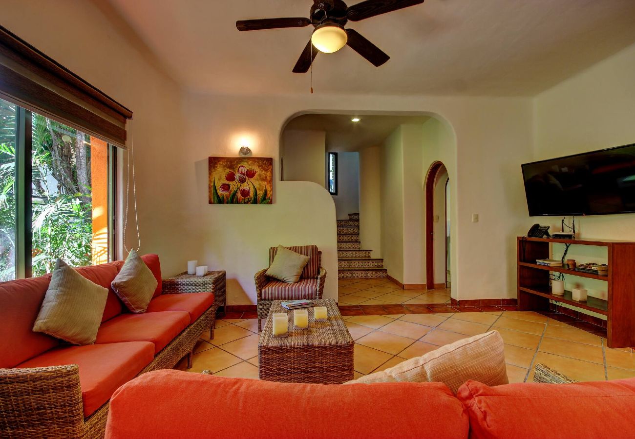 House in Playa del Carmen - GV. Casa Villa  4Rec Vista Jardin