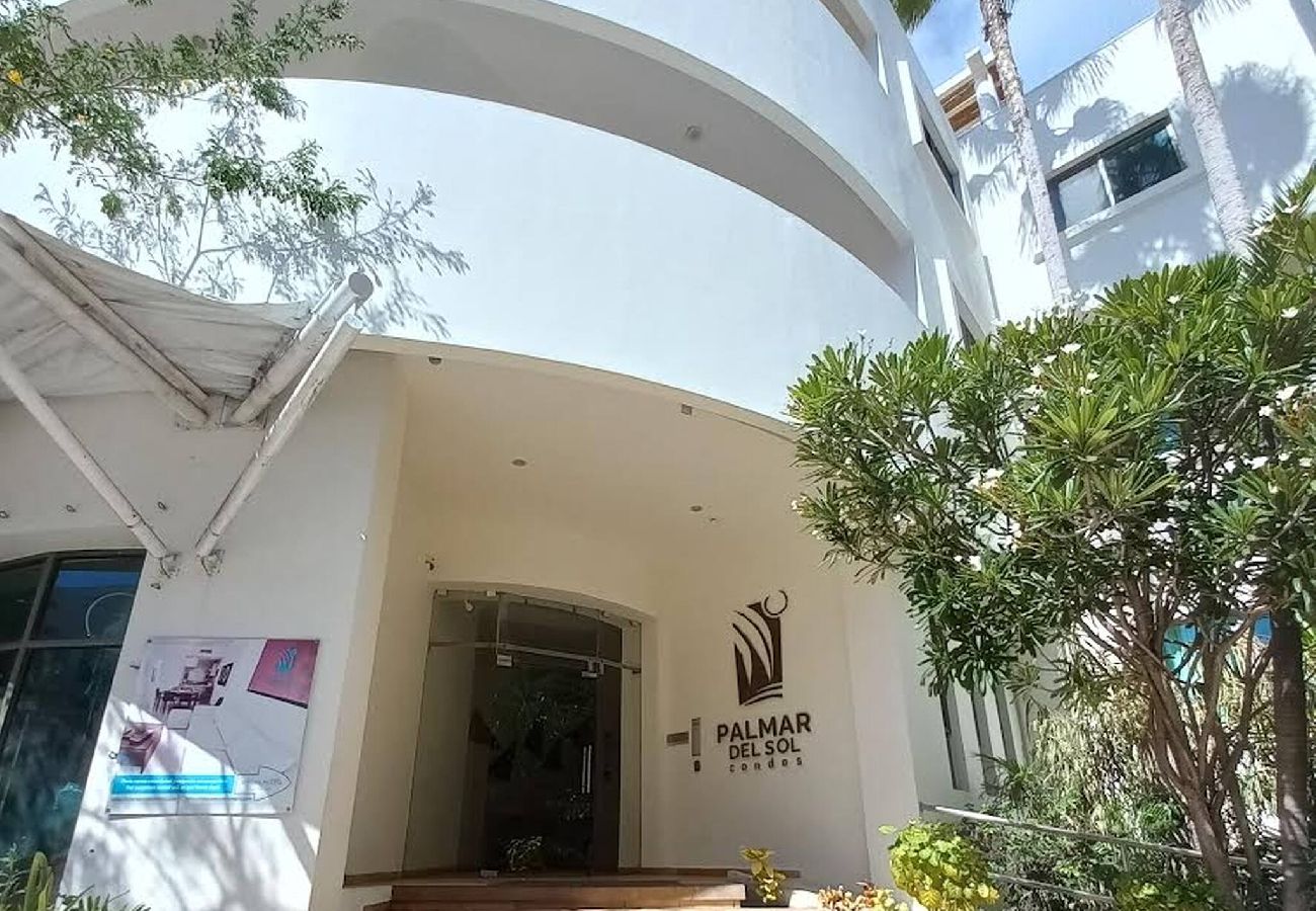 Condohotel in Playa del Carmen - P102. Palmar del sol 1Rec Vista Jardin. 