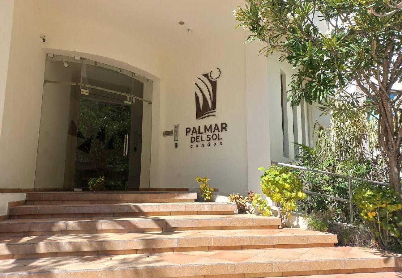 Condohotel in Playa del Carmen - P102. Palmar del sol 1Rec Vista Jardin. 