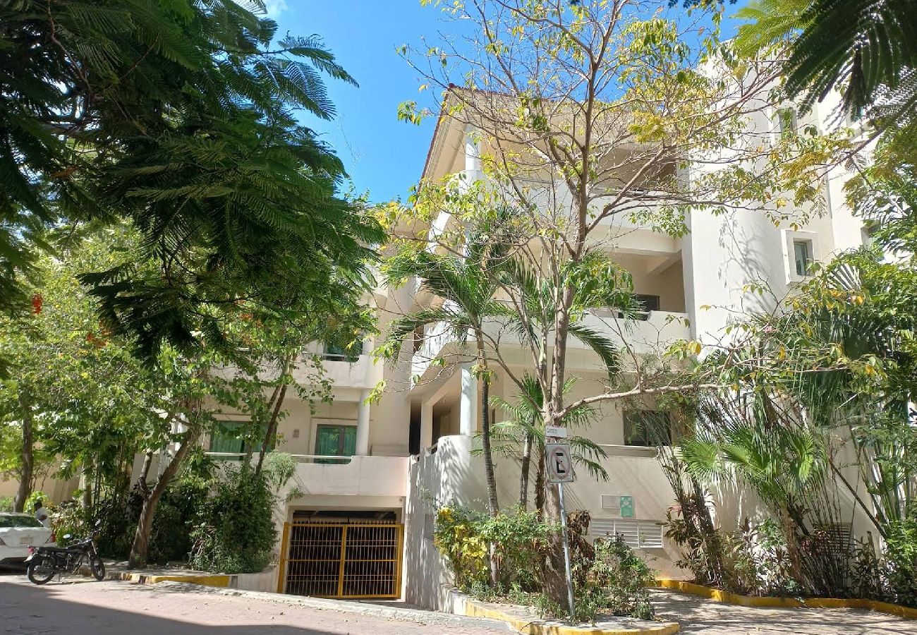 Condohotel in Playa del Carmen - P102. Palmar del sol 1Rec Vista Jardin. 