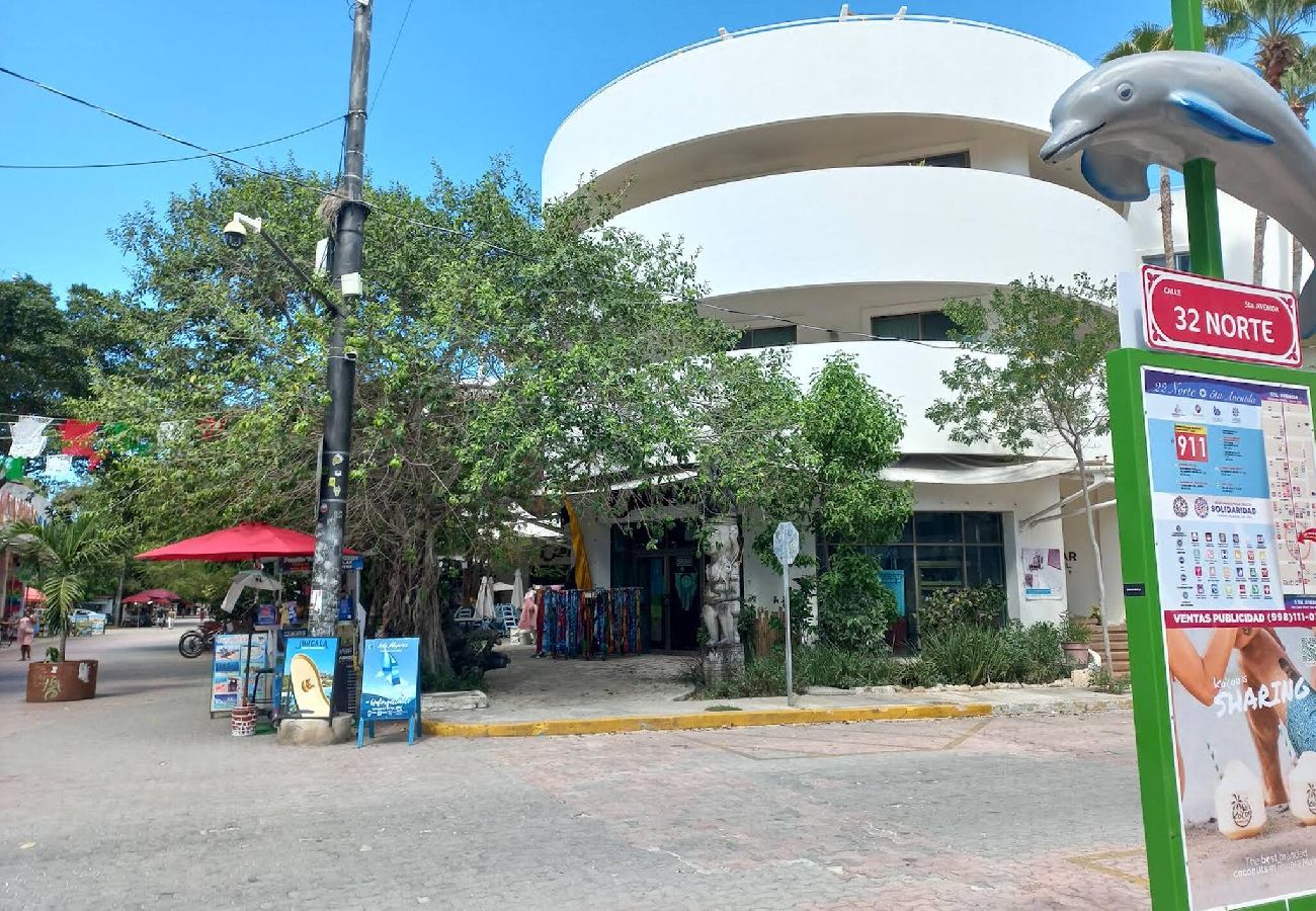 Condohotel in Playa del Carmen - P102. Palmar del sol 1Rec Vista Jardin. 